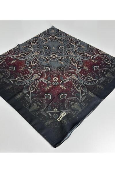 MİRAY Eșarfă supradimensionată din bumbac organic Nevada - 120 x 120 - 06453