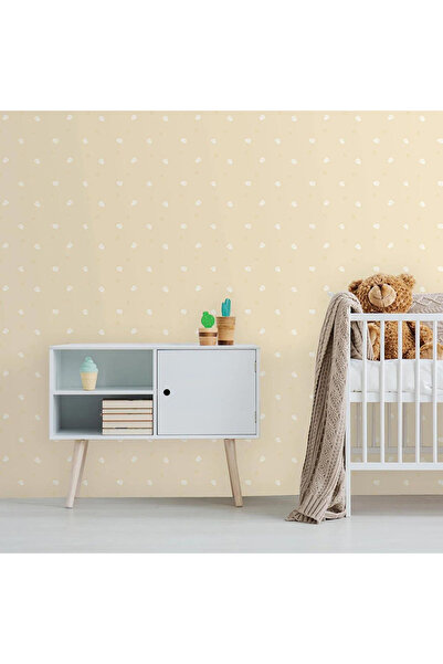Adawall Mini Peynir Desenli Duvar Kağıdı | ADAKIDS, 8926-2, Bej, Açık, Elyaf ...