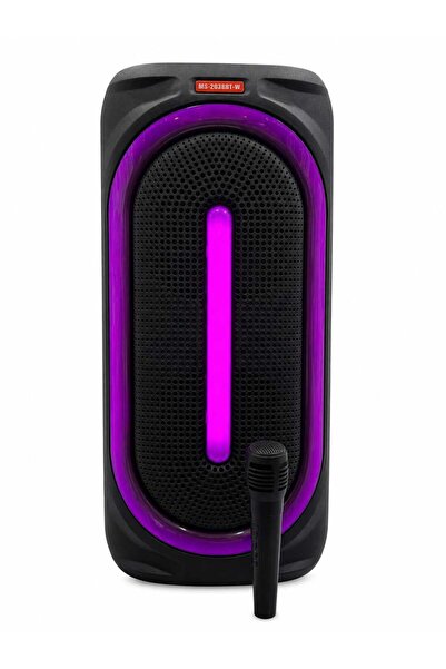 lasttech Bluetooth Hoparlör Rgb Işıklı Mikrofonlu Kablosuz Speaker