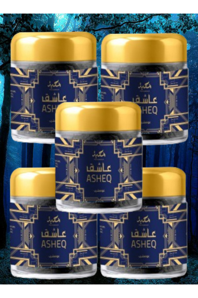 Mahabbah 5 Pieces Bakhoor Asheq 30grams