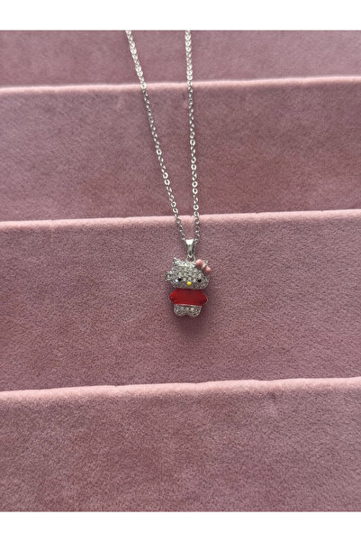 Blok Takı Hello Kitty Kolye (İçi Açılabilir Kapaklı)