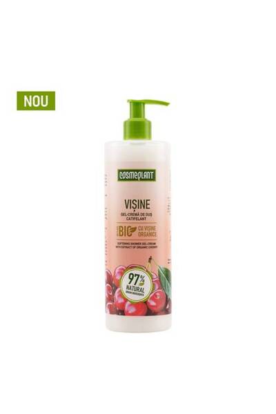 Cosmeplant كريم استحمام كريمي برائحة الكرز من كوزموبلانت، 500 مل
