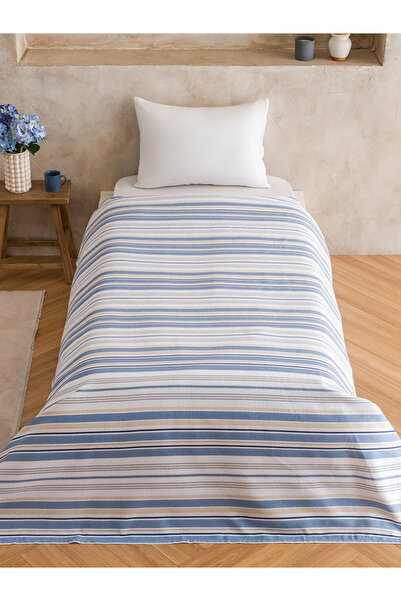 LC Waikiki Karışık Çizgili Tek Kişilik Pike 160x220 cm