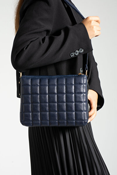çkn sedat çakan çanta & fular & aksesuar Quilted 3-Compartment Women's Should...
