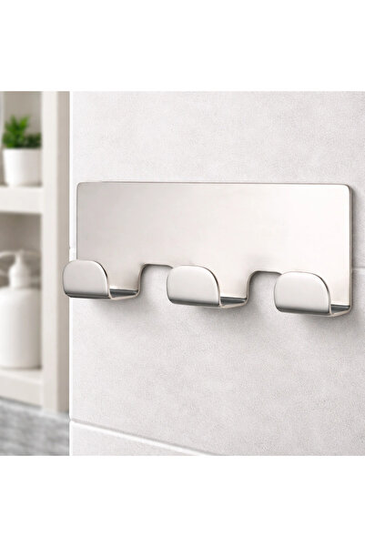 ÇELİK BANYO IR10-003 - IRMAK 3'LÜ ASKILIK (YAPIŞKANLI)