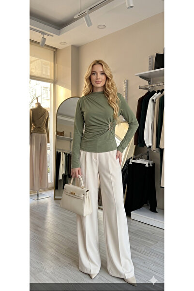 İmran moda evi Tokalı bluz