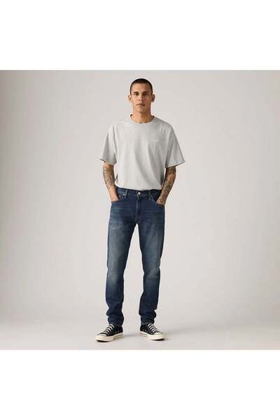 Levi's LSE 512 SLIM TAPER ERKEK MAVİ JEAN PANTOLON A2087-0086