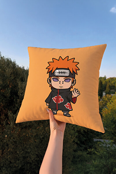 Charmbi Husă de pernă Pain Naruto 43x43 Husă de pernă decorativă imprimată pe...