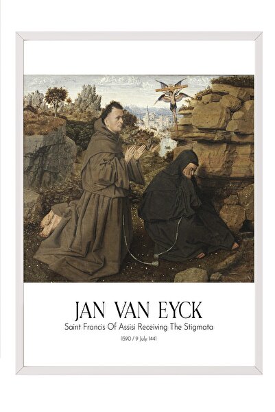 Postifull Jan Van Ajk, Slika u belom okviru, Serija umetnosti BR:112149