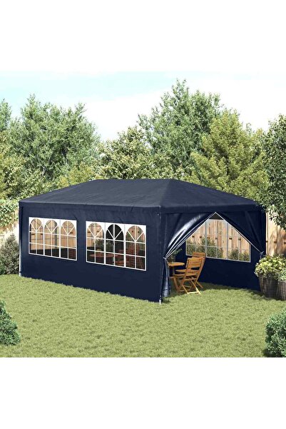 vidaxl Cort de petrecere, albastru, 3 x 6 m