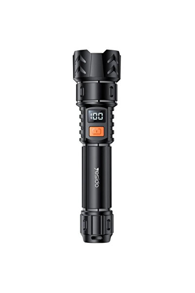 Yesido Lanterna Reincarcabila, LED, 5 Moduri, 800mAh - (TC10) - Black