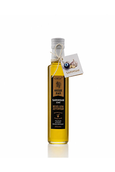HASİBE ANA Badavut Sarımsaklısı | Sarımsak Çeşnili Sızma Zeytinyağı - 250 ml