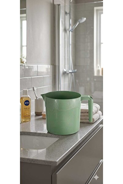 AVCILAR PLASTİK Maşrapa Renkli Mutfak,Banyo,Tuvalet Genel Kullanım 1,5 L