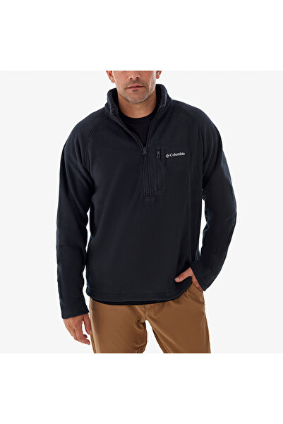 Columbia Fast Trek III Half Zip Erkek Siyah Polar