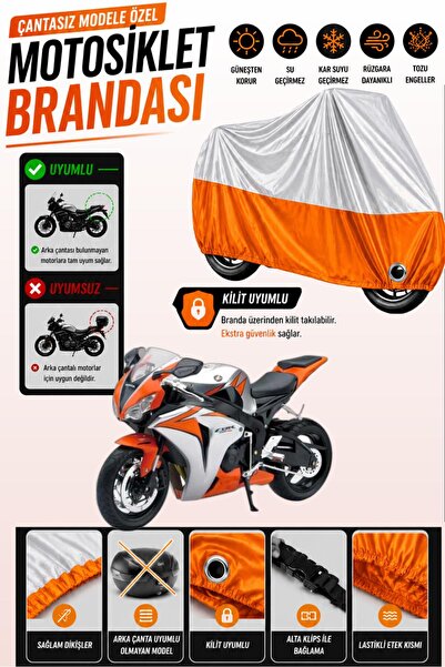 Cemku Twin غطاء محرك متوافق مع هوندا CBR 1000 RR باللون الرمادي من الأعلى وال...