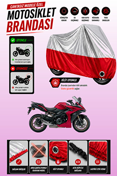 Cemku Twin غطاء محرك متوافق مع سوزوكي GSX-S 1000 GT باللون الرمادي من الأعلى ...