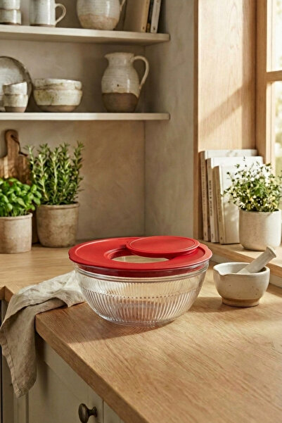 leelaHOME Multi-purpose mixer glass mixing bowl 5000 ml