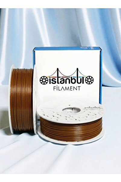 İSTANBUL FİLAMENT 3D Baskı ABS Filament Kahverengi 1 kg Ø 1,75MM ± 0,05 mm Ba...