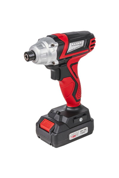 Raider Pro R20 Masina insurubat cu impact HEX1/4" 140Nm 2Ah RDP-KHID20