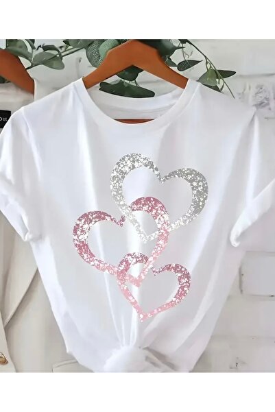NIGRUM PARDUS New Season Hooked Heart Printed 100% Cotton Non-See-Through Plu...