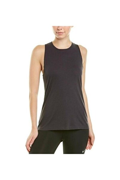 Nike Kadın Siyah W Nk Dry Tank Studıo Open Back T-shirt AO9805-080