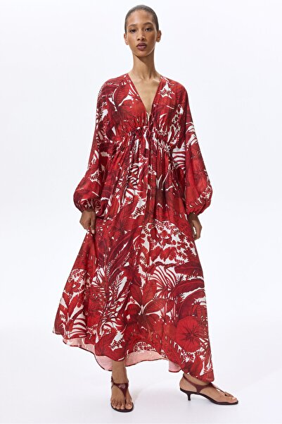 H&M Balon Kollu Tunik Elbise