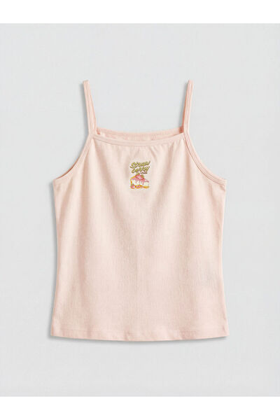 LC Waikiki Girl's Rope Strap Tank Top 2 Pack