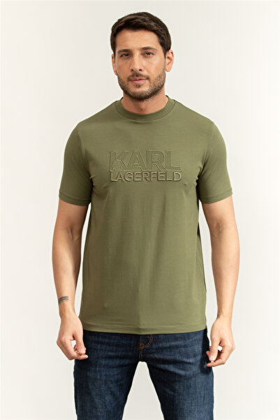 Karl Lagerfeld Ανδρικό T-shirt 755035-562221 Πράσινο