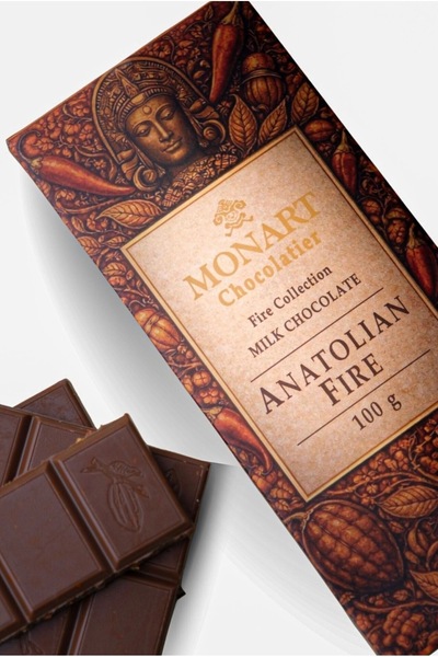 Monart Sütlü Acı Biberli Çikolata – Tablet