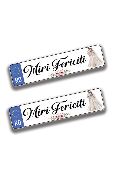 Bello Carino High quality decoration products Set 2 bucăți – Plăcuțe "Miri Fe...