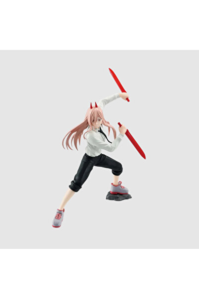 Butic Anime Chainsaw Man Power Figür Oyuncak Hediyelik Anime Kızı Figure