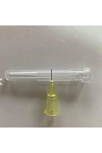 medeye Sarı Uçlu 30G x 13 mm İnce Uçlu Cilt Bakım Uygulama Seti - 50 adet - A...