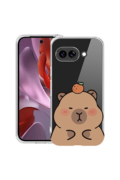 bestcase Husă Antișoc pentru Google Pixel 9 / Pixel 9 Pro, Capibara Drăguță, ...