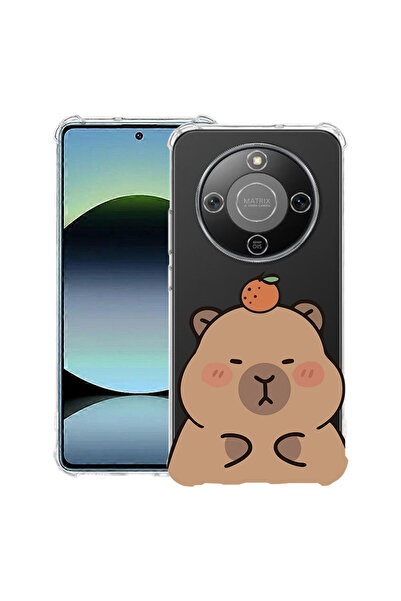 bestcase Husă Antișoc pentru Honor Magic8 Lite, Capibara Drăguță, 3128364 AS ...