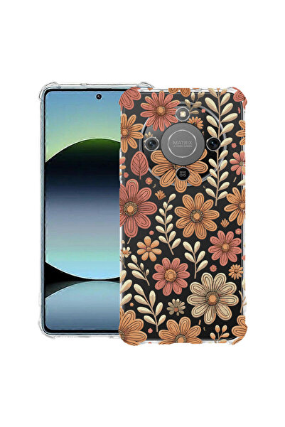 bestcase Αντικραδασμική Θήκη για Honor Magic8 Lite, Φλοράλ Φθινοπωρινό Σχέδιο...