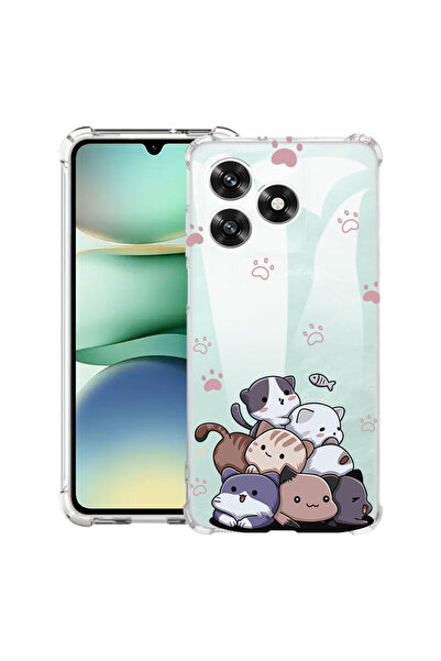 bestcase Противоударен калъф за Honor X5c Plus / X5c, Бебешки котенца, 311962...