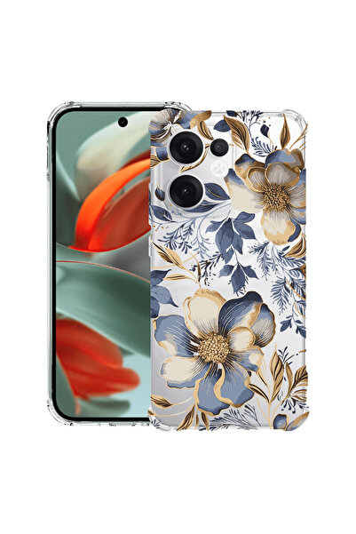 bestcase Husă Antișoc pentru OPPO Reno13, Florală - cu flori de magnolie, 205...