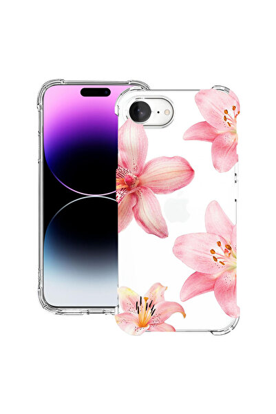 bestcase Husă Antișoc pentru Apple iPhone 16e / 17e, Floral - Floral - Lotus ...