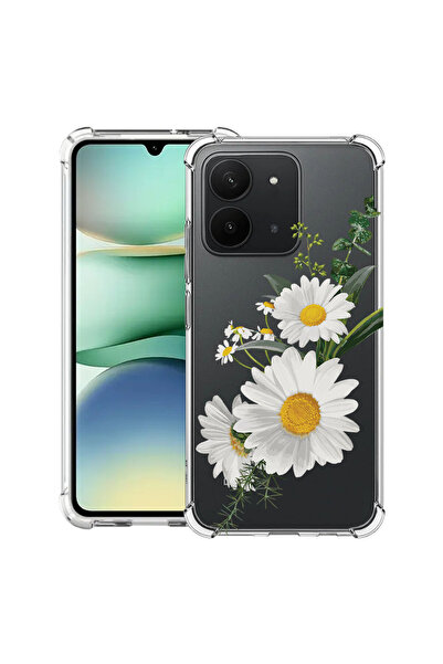 bestcase Husă Antișoc pentru Xiaomi Redmi 15C 4G (171mm), Floral - Margarete ...