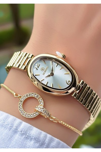 Homies New Season Oval Dial - Adjustable Steel Band - Bracelet Gift