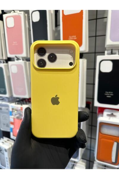 TAK Bİ KILIF iPhone 17 Pro Max İç Kadife Kaplamalı Premium Silikon Kılıf Soft...