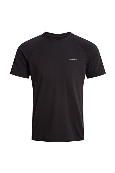 Craghoppers Dynamic SS Erkek T-Shirt-SİYAH