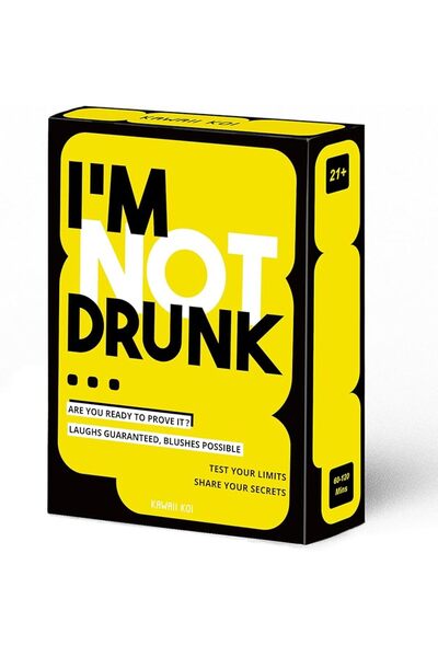 Choice NOT DRUNK Funny Drinking Card Game For Adults – 55 Cards Party Game Fo...