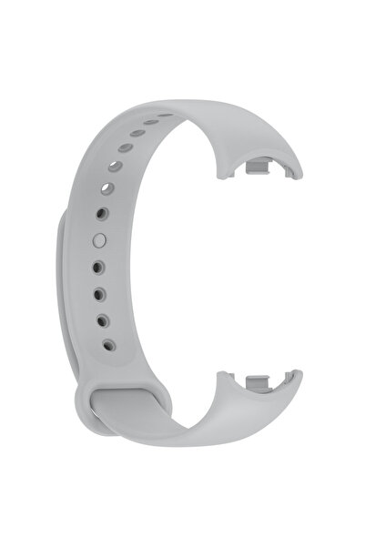 Choice5 حزام سيليكون ناعم رمادي اللون لـ Miband 8 9 10 06، سوار رياضي لـ Mi B...