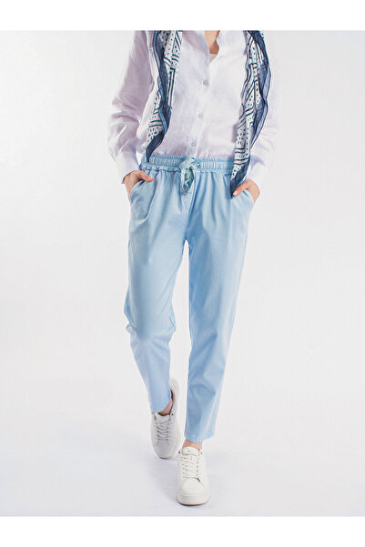 byözlemyazan Cotton Soft-Textured Skinny Pants