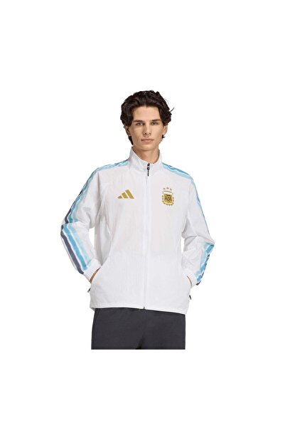 adidas JZ6285-E Afa Arjantin H An Jk Erkek Ceket Beyaz