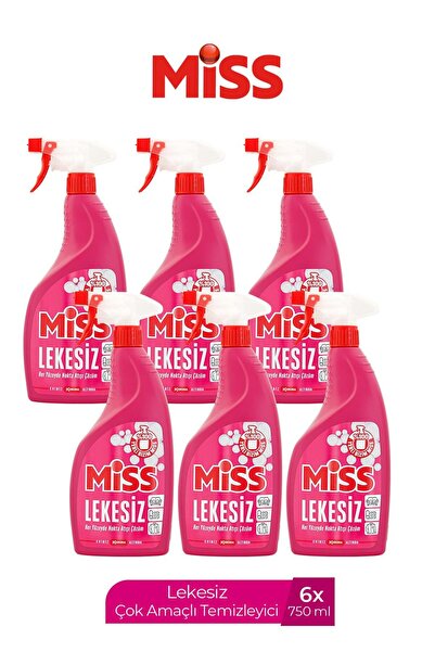 Miss LEKESİZ LEKE ÇIKARICI 750 ML X 6