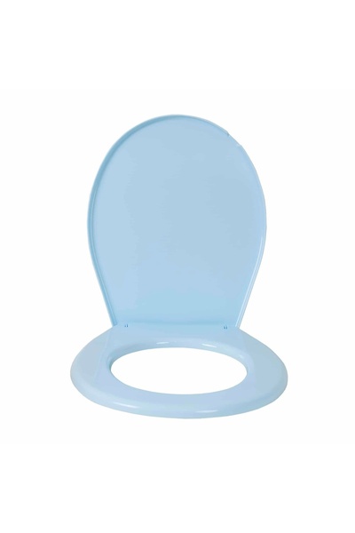 FOXMAG24 Scaun de toaletă universal din plastic, albastru, 45x36.5 cm