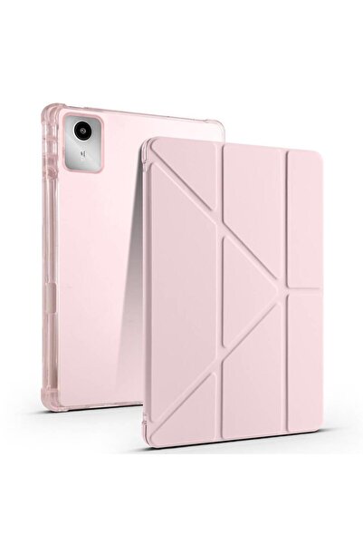 Ceponya Lenovo Tab ONE 8.7 TB-305FU Kılıf Kalem Bölmeli Uyku Modlu Standlı Sm...