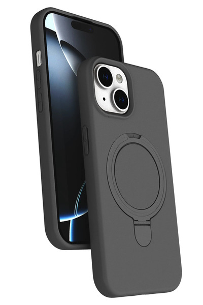 New Face ILKESHOP غطاء حماية جديد لهاتف iPhone 15 Plus Regal مع حامل Magsafe ...